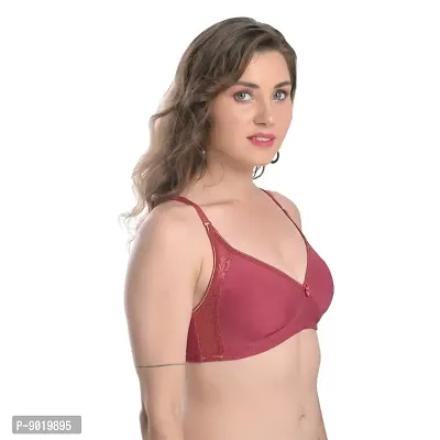 Classic Cotton Solid Bras for Women-thumb2