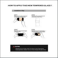 VENI SON'S New 6D/11D Tempered Glass Full Edge-to-Edge Gorilla Screen Protector Compatible with OnePlus 7T /1+7T (Black) with Easy Installation Kit-thumb2