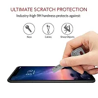 VENI SON'S New 6D/11D HD Crystal Clear Full Glue Edge to Edge Tempered Glass Screen Protector Compatible With Samsung A51 With Free Easy Installation kit-thumb1