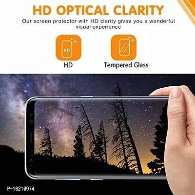 VENI SON'S New 6D/11D Tempered Glass Full Edge-to-Edge Gorilla Screen Protector Compatible with OnePlus 7T /1+7T (Black) with Easy Installation Kit-thumb5