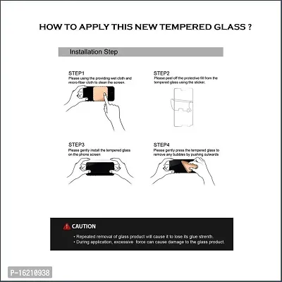 VENI SON'S New 6D/11D HD Crystal Clear Full Glue Edge to Edge Tempered Glass Screen Protector Compatible With Samsung A51 With Free Easy Installation kit-thumb3