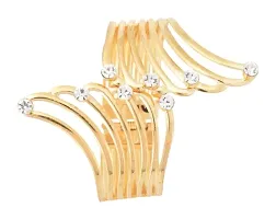 Stylish 24K Gold Plated Cuff Bracelet Bangle With For Women And Girls-thumb2