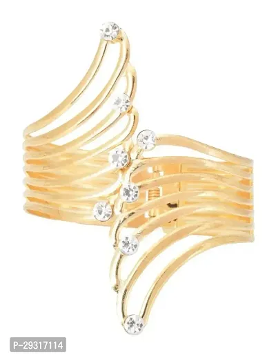 Stylish 24K Gold Plated Cuff Bracelet Bangle With For Women And Girls