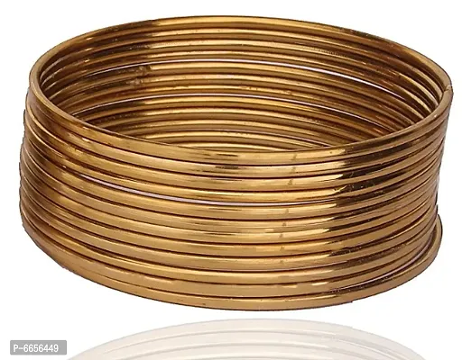 24k Gold Plated Bangles for Womens and Girlss-thumb0