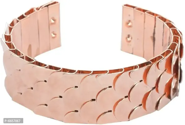 Stylish Rose Gold Wing Design Bracelate Bangle for Women and Girls-thumb0