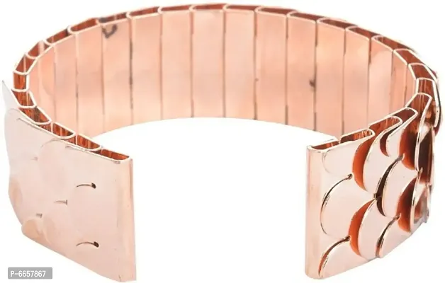 Stylish Rose Gold Wing Design Bracelate Bangle for Women and Girls-thumb2