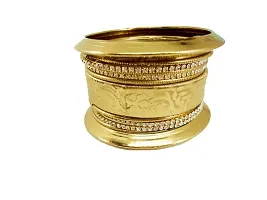 Stylish Golden Plated Bangle Set for Women and Girls-thumb2