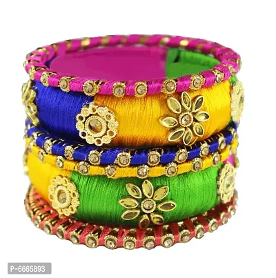 Fancy Multicolour bangle Set for Women and Girls