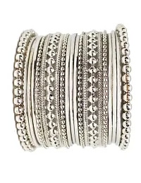 silver Plated Bangle Set for Women and Girls-thumb3
