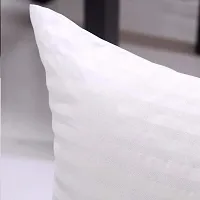 White Striped Microfibre Cushion covers-thumb3