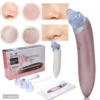 4 in 1 Rechargeable Device ! Multi-function Blackhead Remover and Whitehead Remover Device - Acne Pore Cleaner Vacuum Suction Tool for Men and Women Gently pull dirt and oil out of your skin facial-thumb3