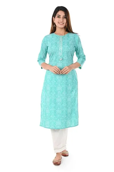 Latest Beautiful Cambric Stitched Kurta Bottom Set