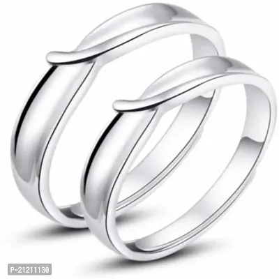 Reliable  Alloy  Rings For Women Pack Of 2-thumb0