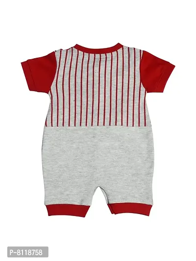 BORNWEAR Baby Boy's Cotton Blend Rompers [Multicolor]-thumb2