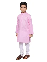 BORNWEAR Boy's Cotton Kurta Set-thumb2