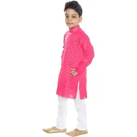 BORNWEAR Boy's Cotton Blend Kurta Set-thumb1