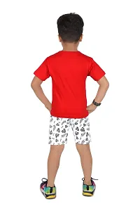 Stylish Multicoloured Cotton Blend Clothing Set For Boys Combo Of 2-thumb2