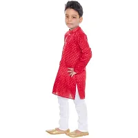 BORNWEAR Boy's Cotton Blend Kurta Set-thumb1