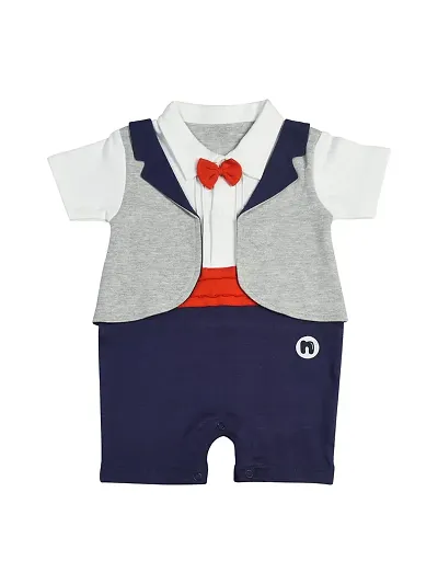 BORNWEAR Baby Boy's Rompers [Multicolor]