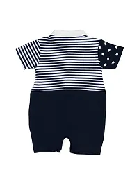 BORNWEAR Baby Boy's Cotton Rompers [Multicolor]-thumb1