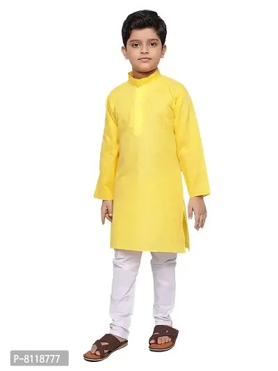 BORNWEAR Boy's Cotton Kurta Set-thumb3