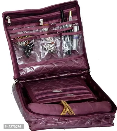 Locker Jewellery Kit / Jewellery box/MakeUp Vanity Box  (Purple)-thumb0