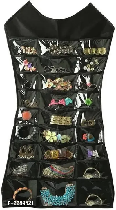 Dress Shaped Double Sided Jewellery Organizer