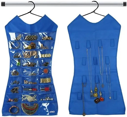 Dress Shaped Double Sided Jewellery Organizer