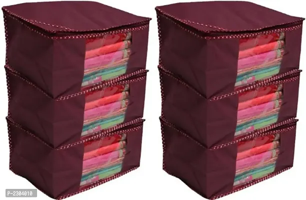 Designer Non woven Saree cover - Set Of 6 Pc-thumb0