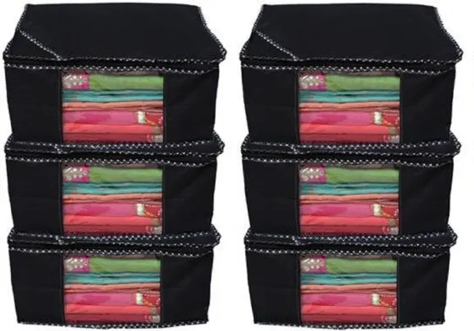 Designer Non woven Saree cover - Set Of Pc