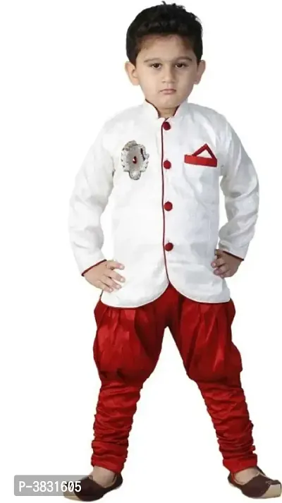 Boys Casual Sherwani and Churidar Set