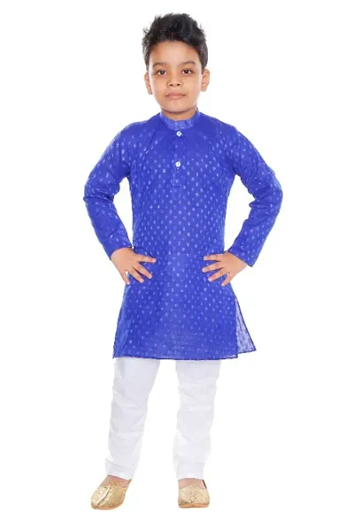 Elegant Kurta And Pyjama Set For Boys