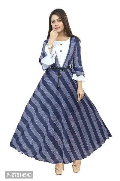 Classic Cotton Blend Dress for Kids Girl