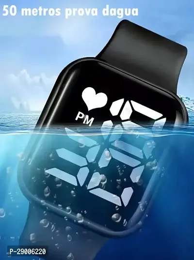 New Digital LED Full Waterproof Watch For Unisex-thumb4