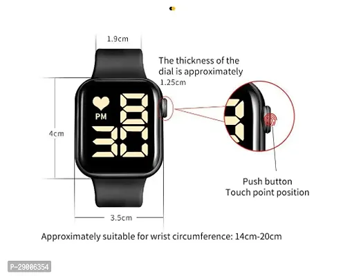 New Digital LED Full Waterproof Watch For Unisex-thumb4