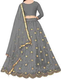 kids girls lehenga choli duptta set-thumb1