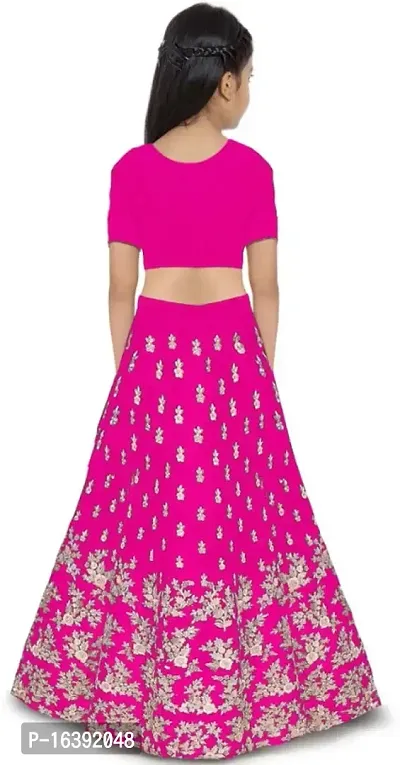 kids girls lehenga choli duptta set-thumb2