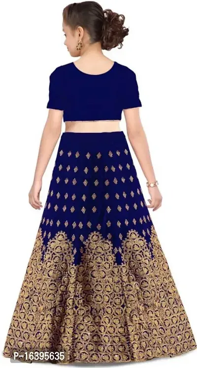 kids girls lehenga choli duptta set-thumb2