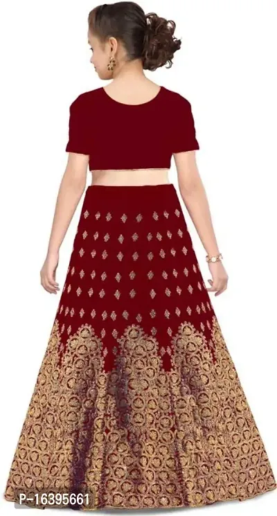 kids girls lehenga choli duptta set-thumb2