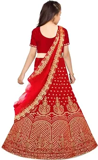 kids girls lehenga choli duptta set-thumb1