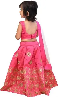 kids girls lehenga choli duptta set-thumb1