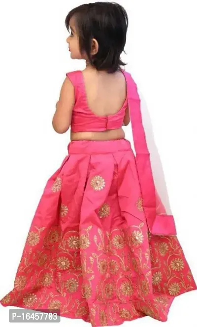 kids girls lehenga choli duptta set-thumb2