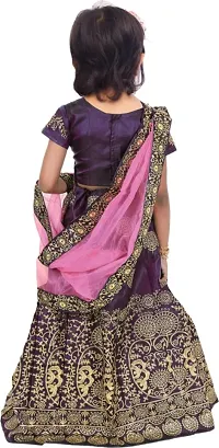 kids girls lehenga choli duptta set-thumb1