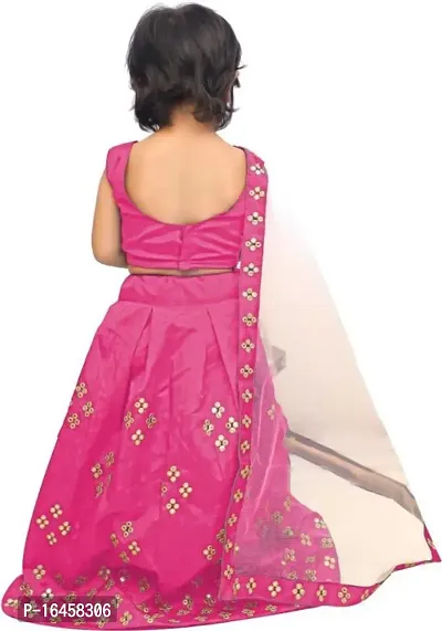 kids girls lehenga choli duptta set-thumb2