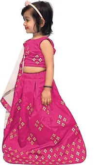 kids girls lehenga choli duptta set-thumb2