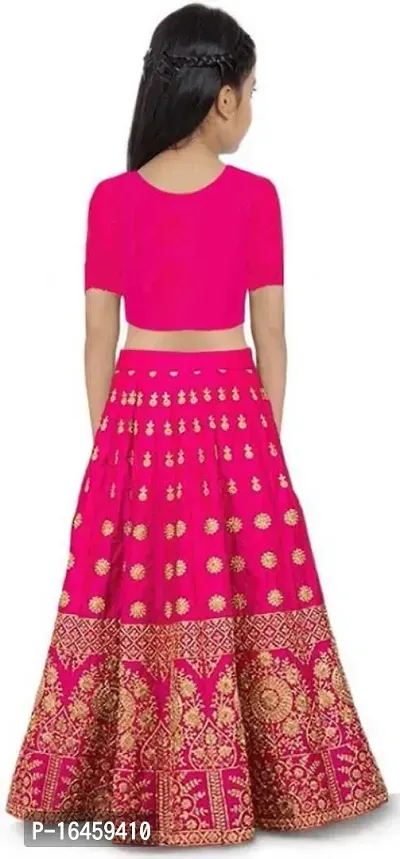 kids girls lehenga choli duptta set-thumb2