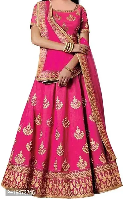 kids girls lehenga choli duptta set-thumb2