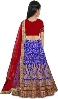 kids girls lehenga choli duptta set-thumb1