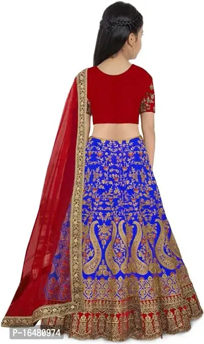 kids girls lehenga choli duptta set-thumb2