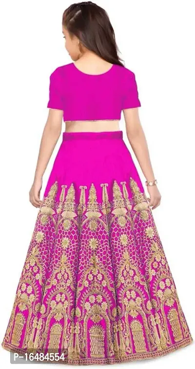 kids girls lehenga choli duptta set-thumb2